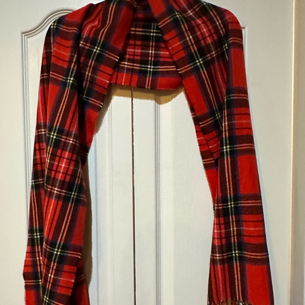 Christmas Plaid Scarf
